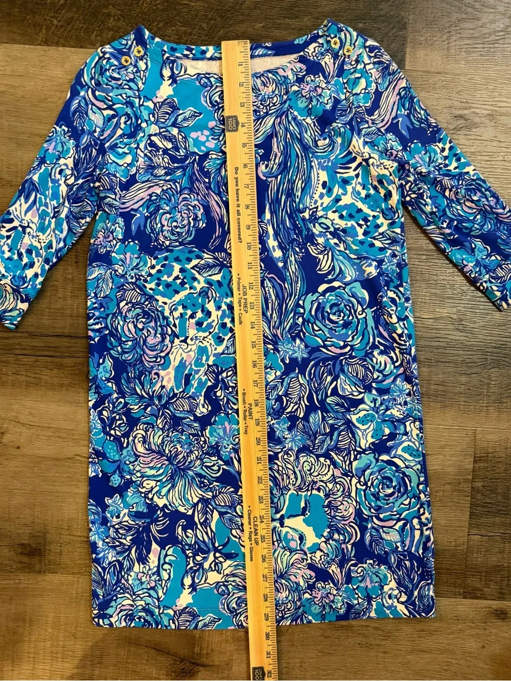 Lilly Pulitzer Sophie Girls Dress Royal Purple Cat Call Size XL 12/14